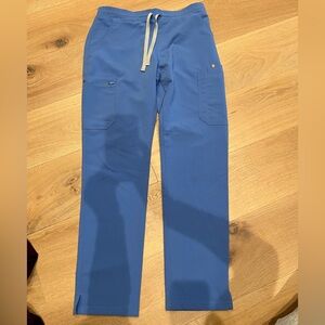 Figs scrub cargo pants ciel blue